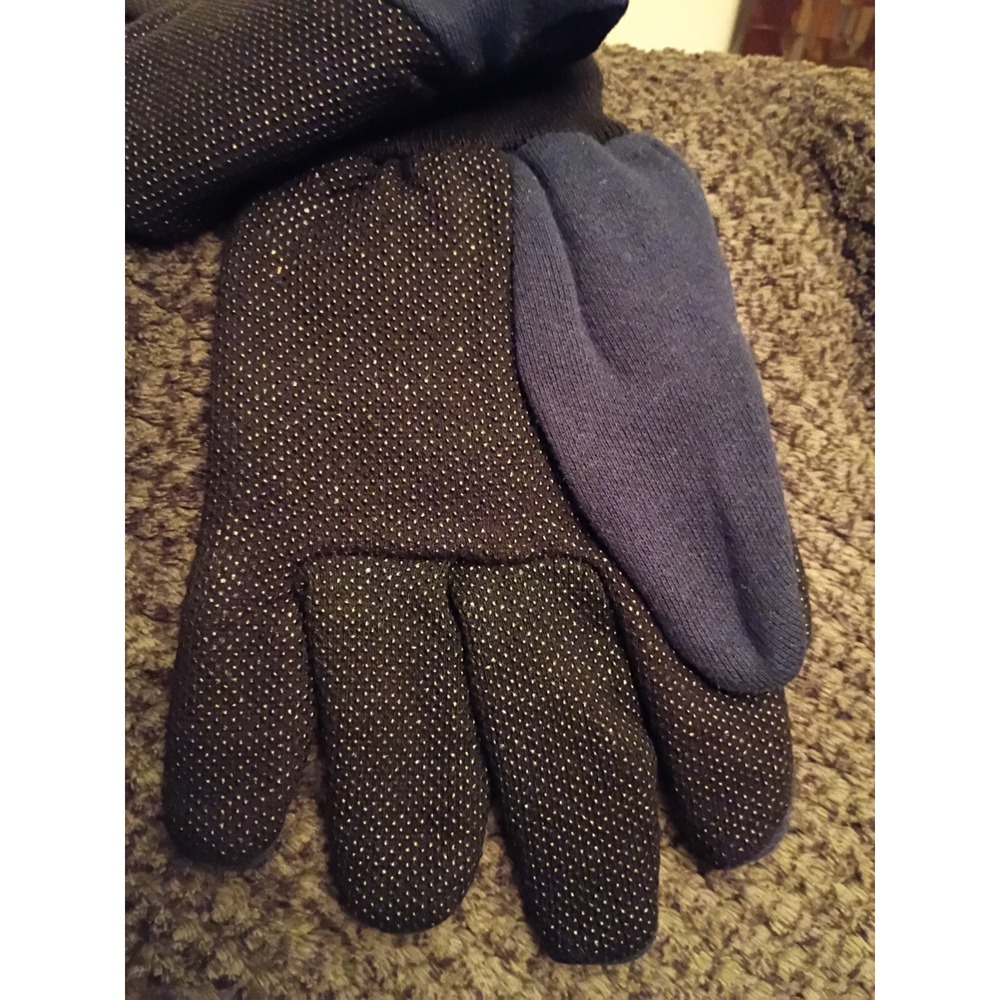 New NFL Utility Work Sport Garden Grip Gloves Blue - Picture 3 of 4